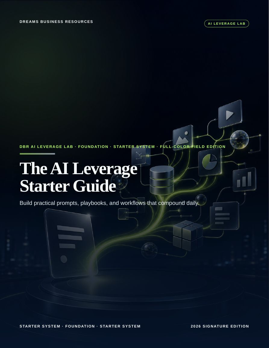 The AI Leverage Starter Guide · page 1