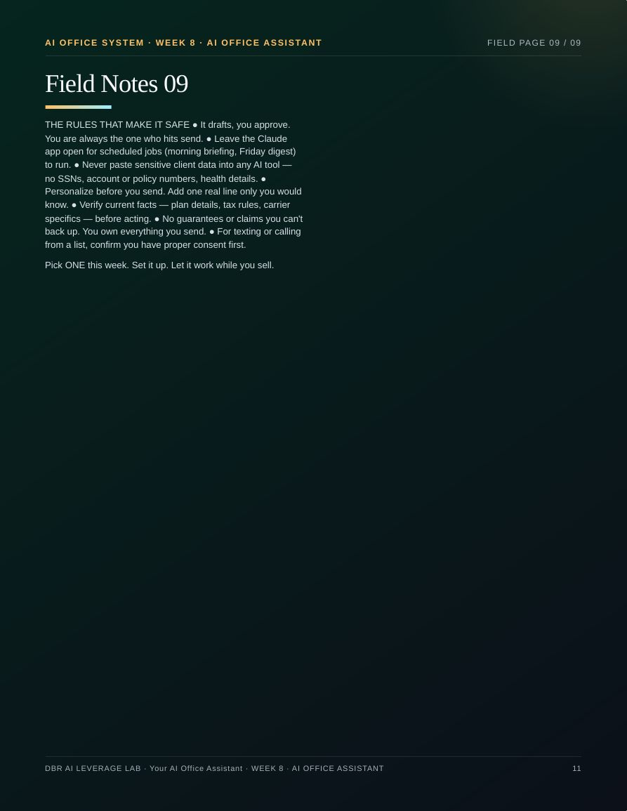Your AI Office Assistant · page 11