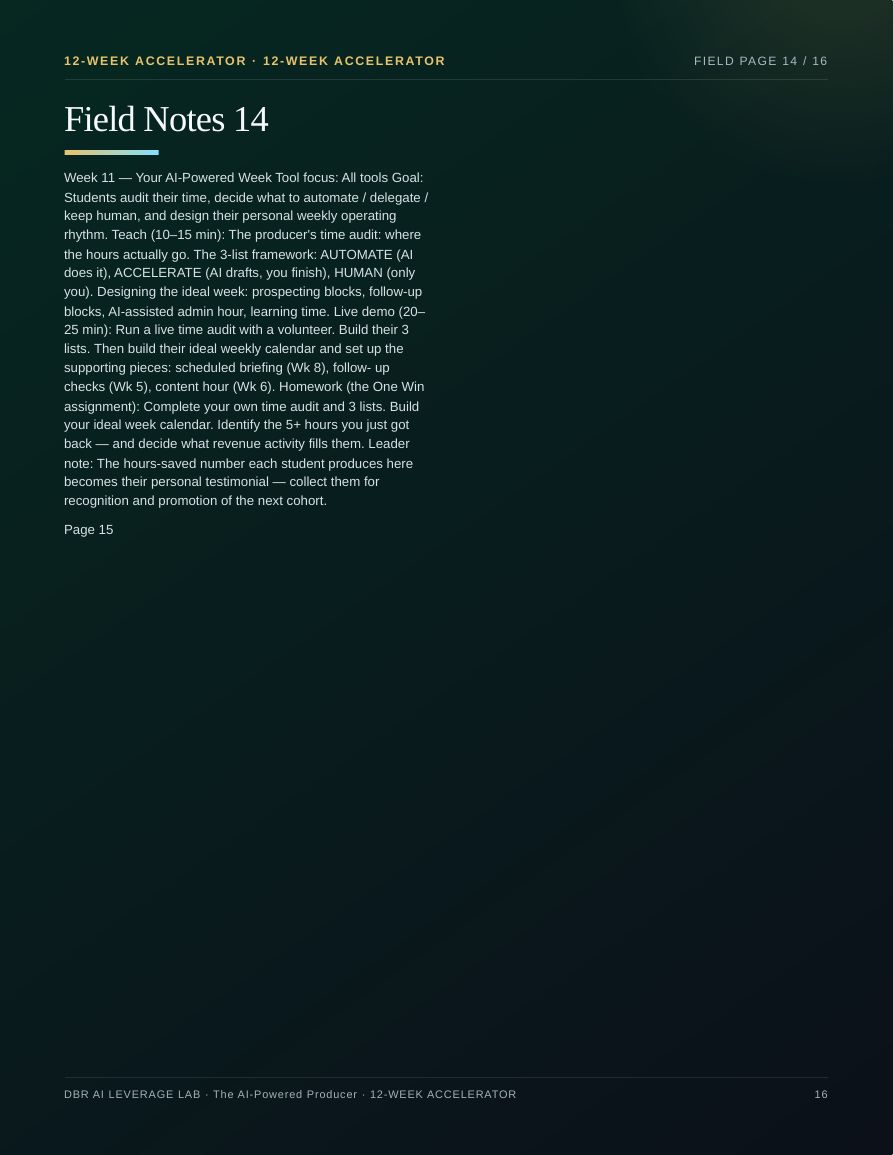 The AI-Powered Producer · page 16