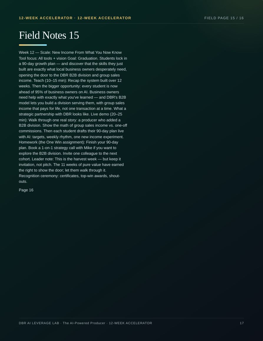 The AI-Powered Producer · page 17