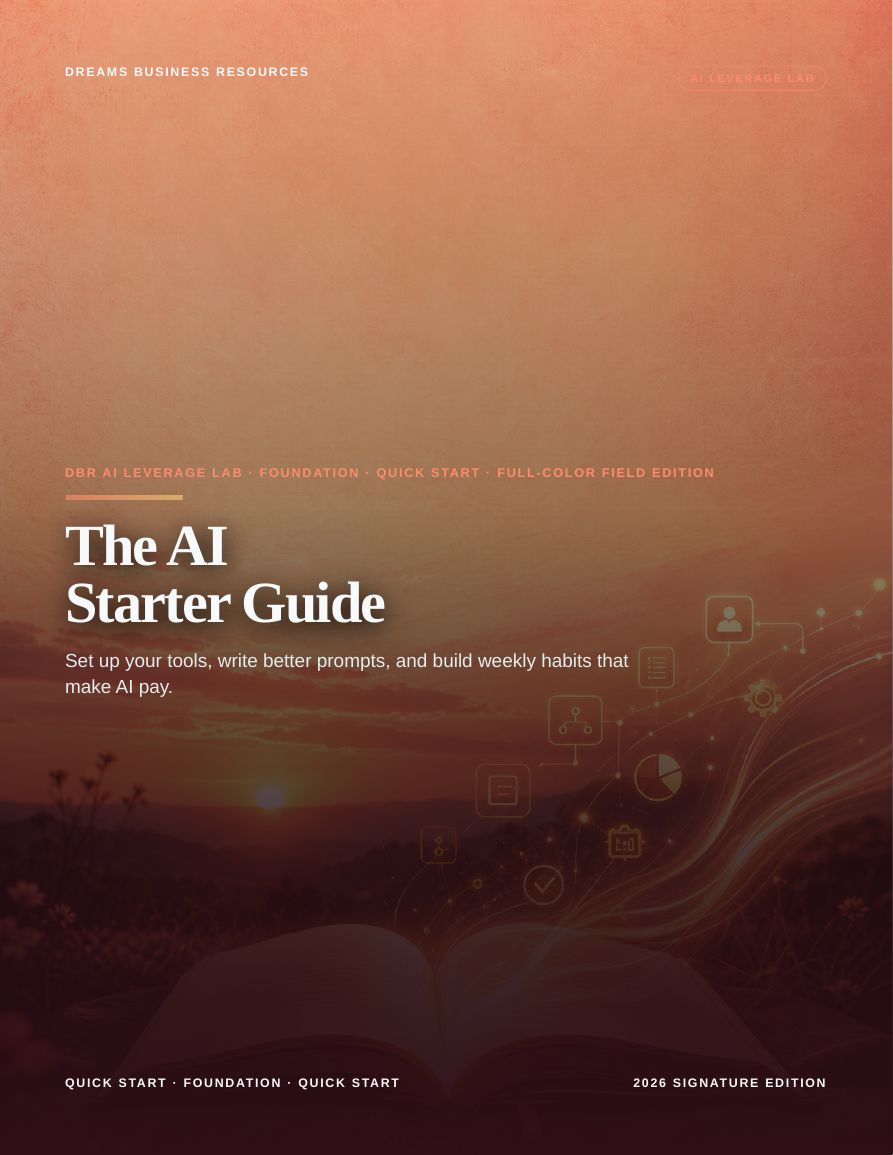 The AI Starter Guide · page 1