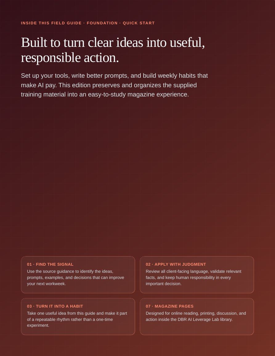 The AI Starter Guide · page 2