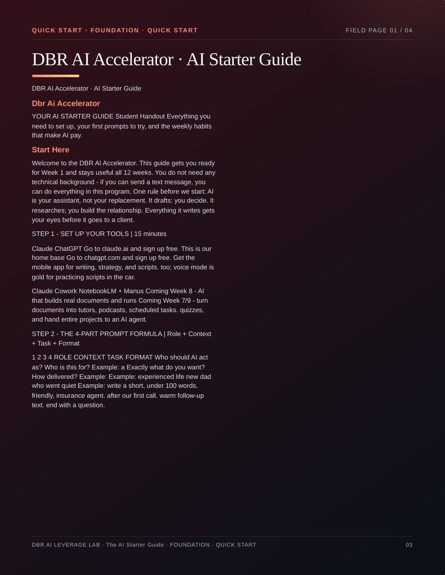 The AI Starter Guide · page 3