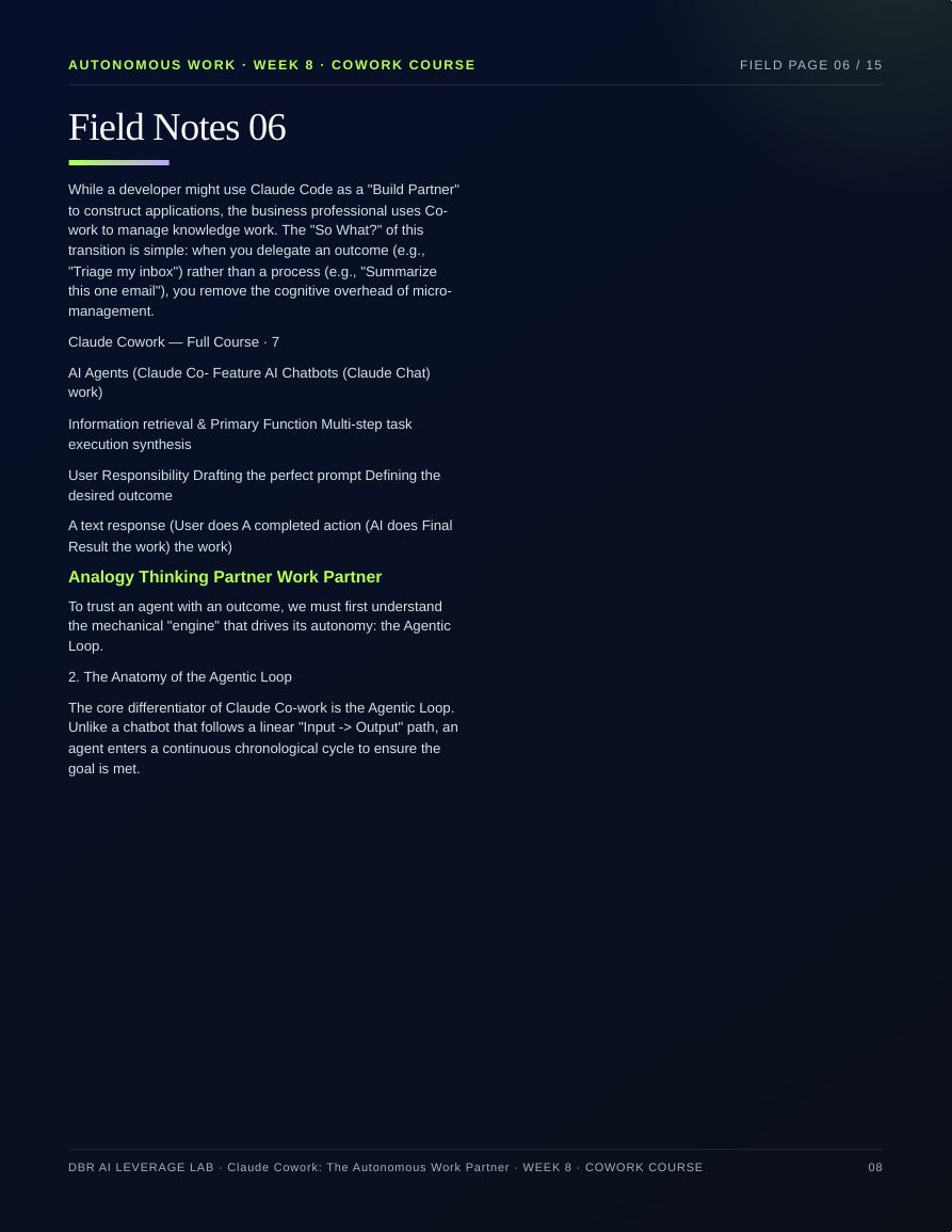 Claude Cowork: The Autonomous Work Partner · page 8