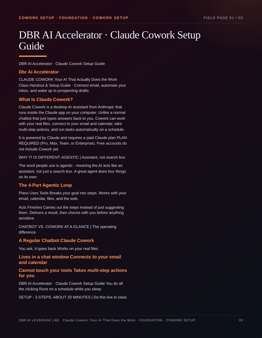 Claude Cowork: Your AI That Does the Work · page 3