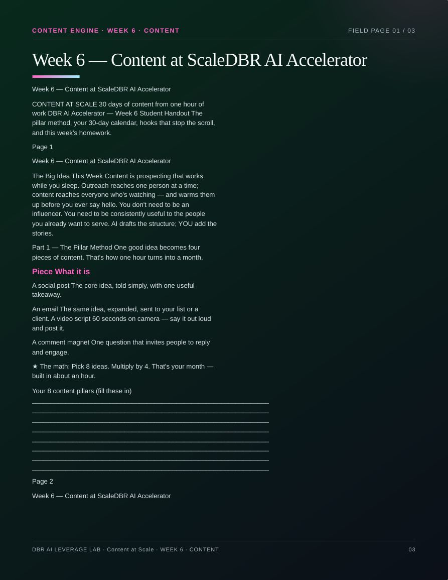 Content at Scale · page 3