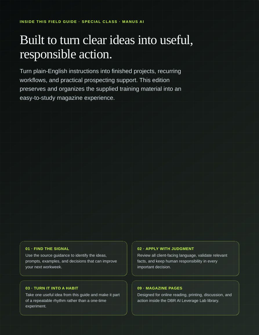 Manus AI: Your 24/7 Digital Employee · page 2