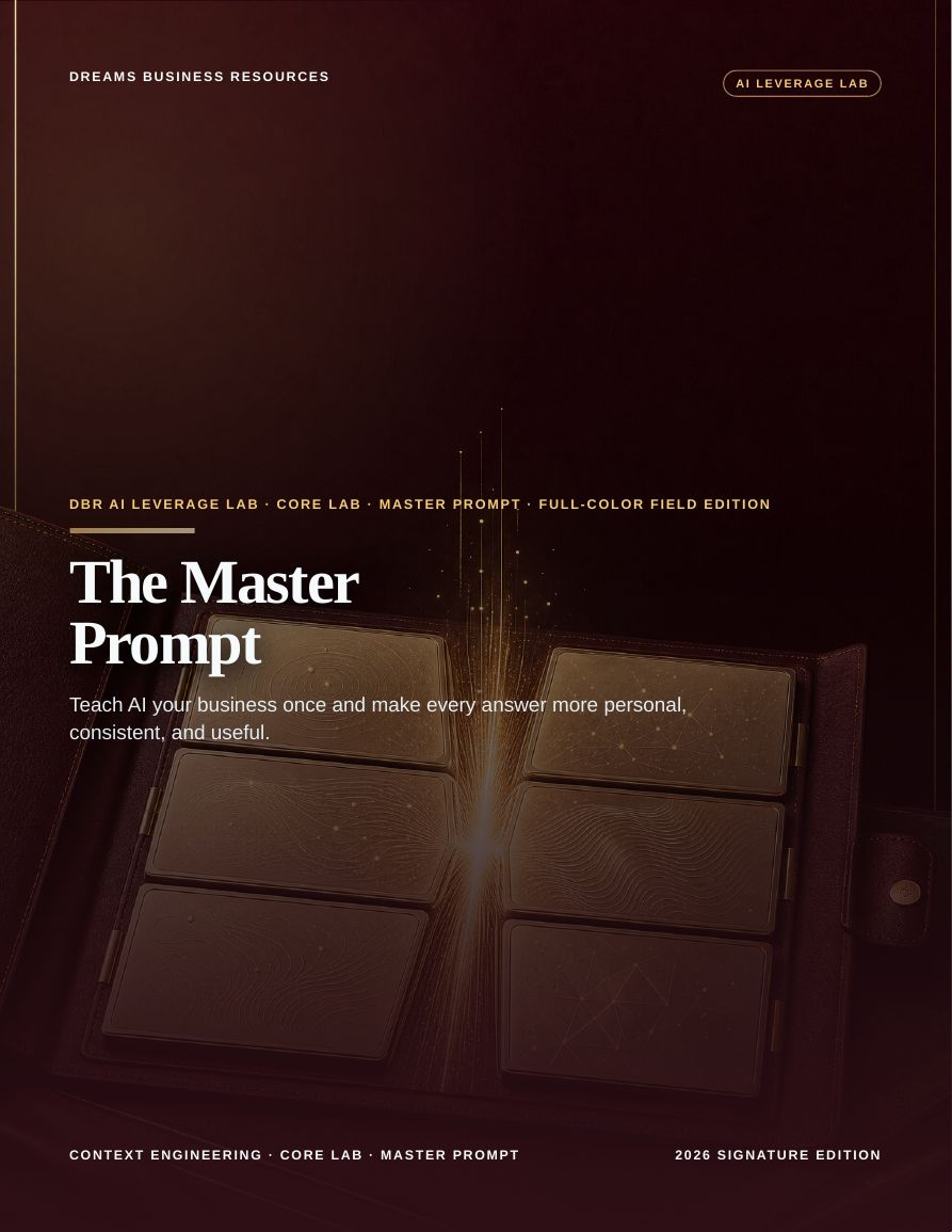 The Master Prompt · page 1