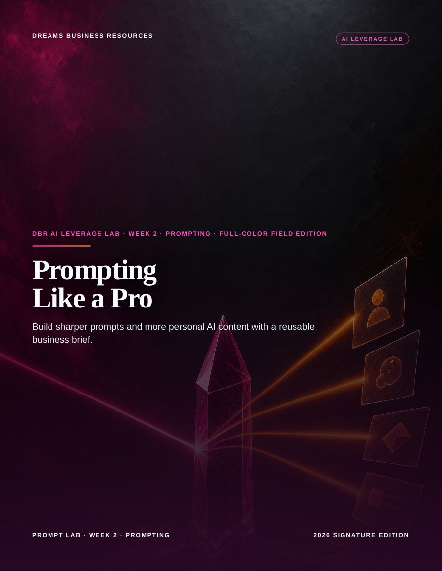 Prompting Like a Pro · page 1