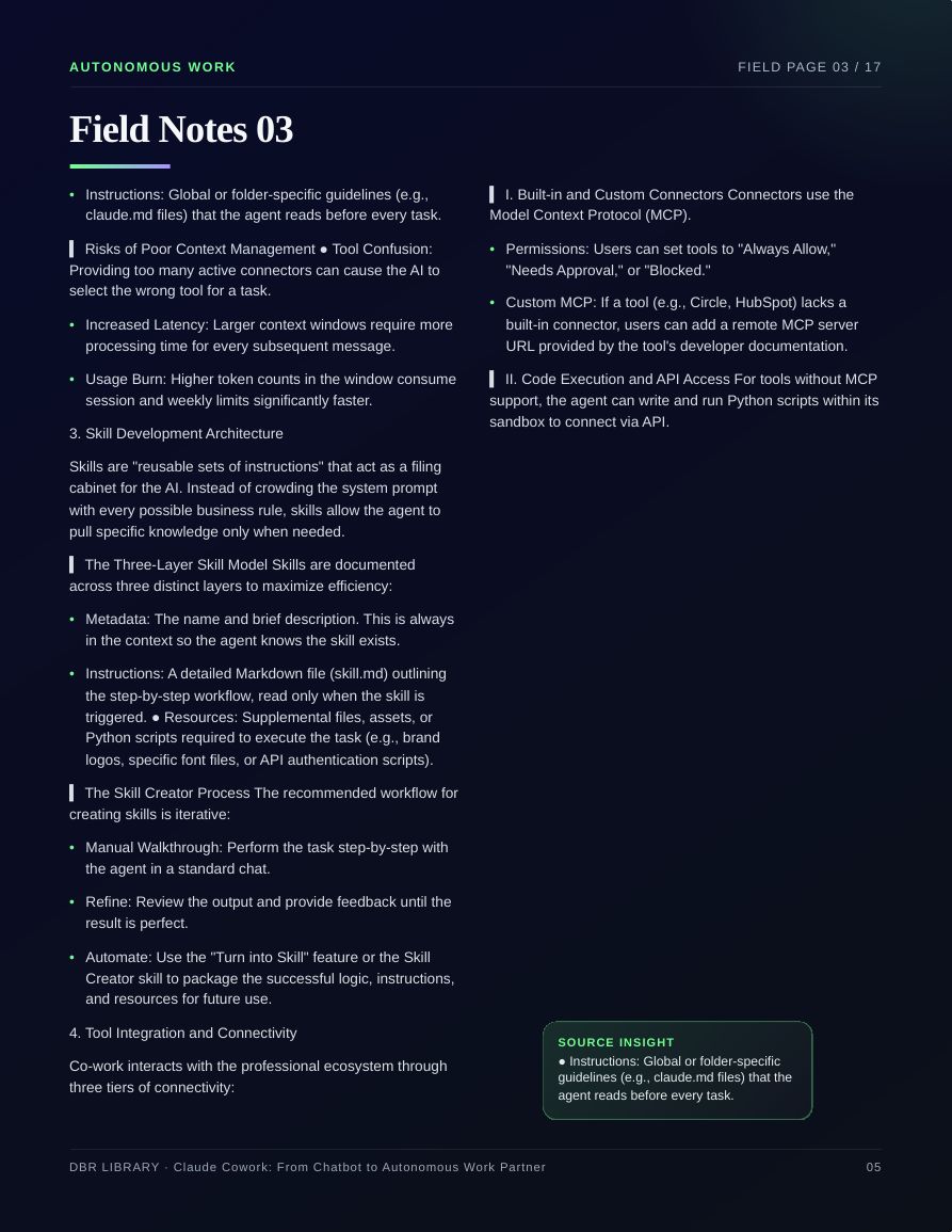 Claude Cowork: From Chatbot to Autonomous Work Partner · page 5