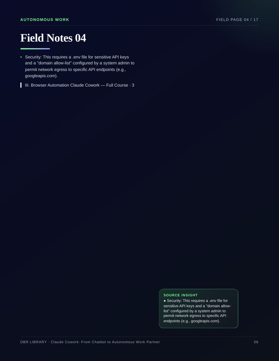 Claude Cowork: From Chatbot to Autonomous Work Partner · page 6