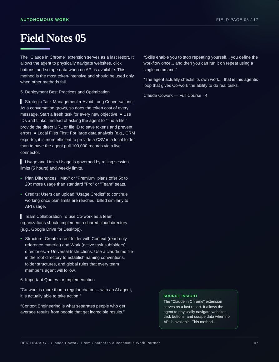 Claude Cowork: From Chatbot to Autonomous Work Partner · page 7