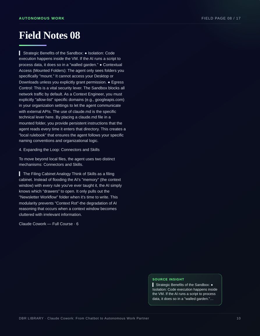 Claude Cowork: From Chatbot to Autonomous Work Partner · page 10