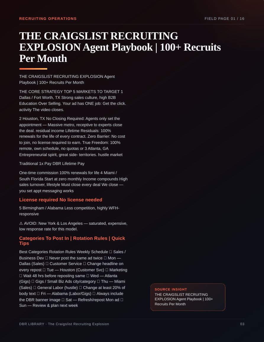 The Craigslist Recruiting Explosion · page 3