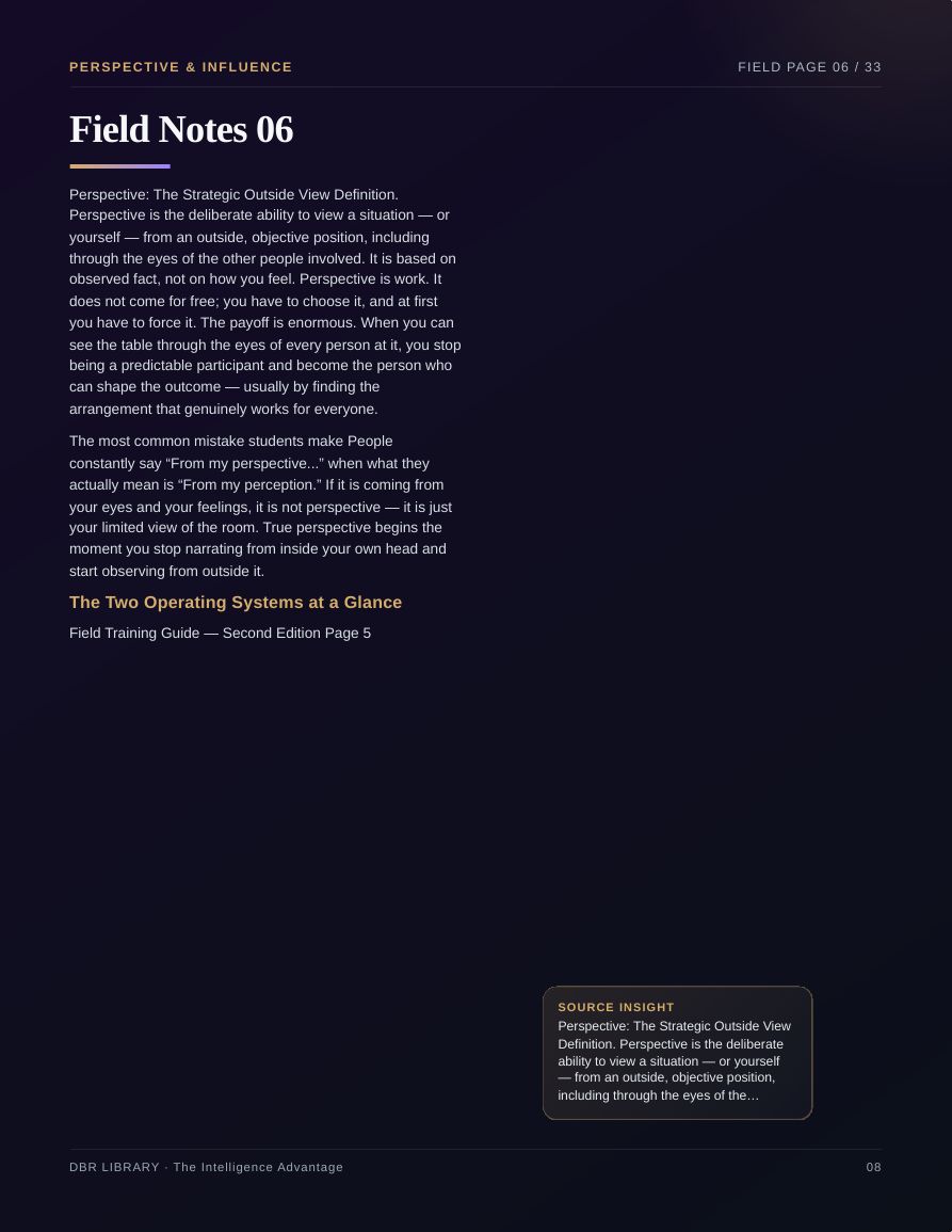 The Intelligence Advantage · page 8