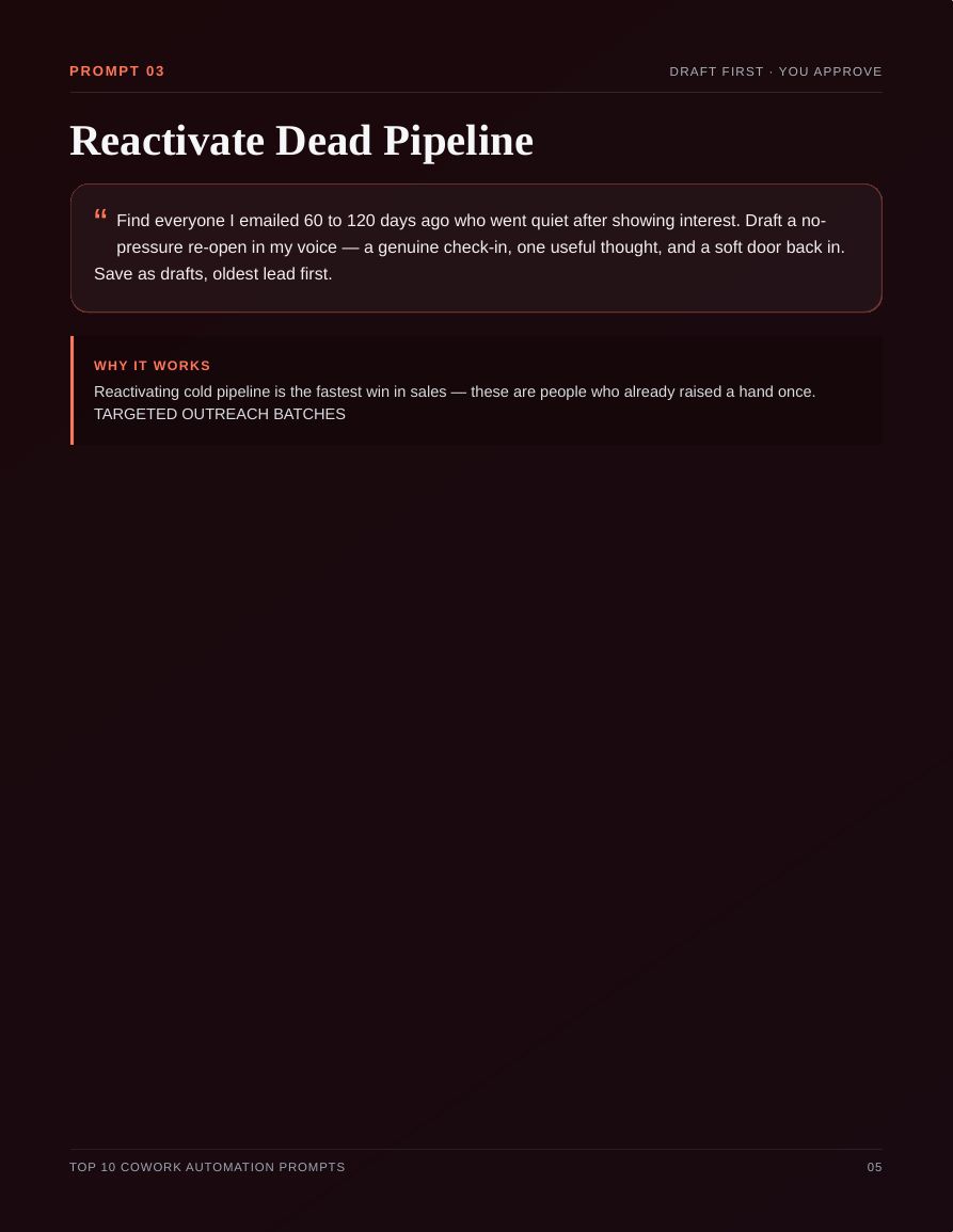 Top 10 Cowork Automation Prompts · page 6